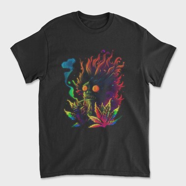 Colorful Monster Cannabis, Tricou Barbati (Unisex)