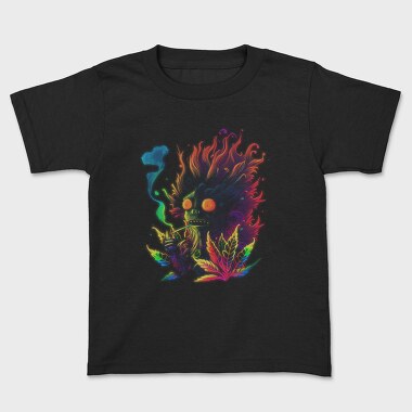Colorful Monster Cannabis, Tricou Copii