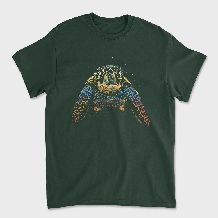 Colorful Turtle Colours, Tricou Barbati (Unisex)