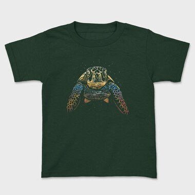 Colorful Turtle Colours, Tricou Copii