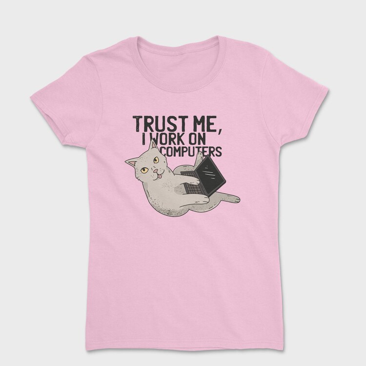 Computer Cat, Tricou Femei