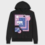 Computer Tabs Vaporwave 90S, Hanorac Oversize Barbati (Unisex)