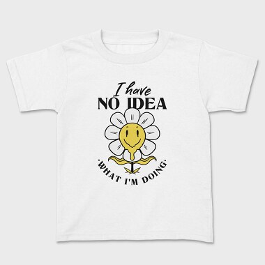 Confused Flower Quote Nc, Tricou Copii
