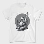 Contemplative Beaver, Tricou Barbati (Unisex)