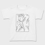 Continuous Line Rose, Tricou Copii