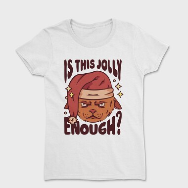 Cool Anti Christmas Cat, Tricou Femei