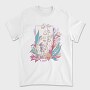 Cute Fairy With Flowers And Plants Fairycore, Tricou Barbati (Unisex)