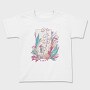 Cute Fairy With Flowers And Plants Fairycore, Tricou Copii
