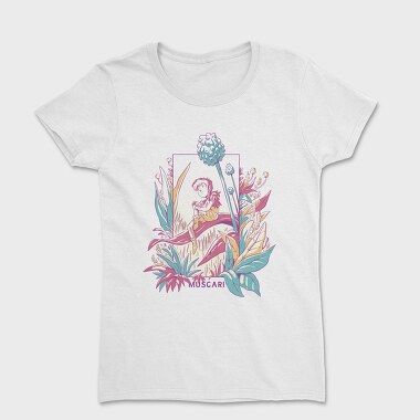 Cute Fantasy Fairy With Flowers Fairycore, Tricou Femei