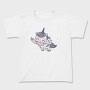 Cute Flying Unicorn, Tricou Copii