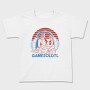 Axolotl With Joystick And Headphones Gamer, Tricou Copii