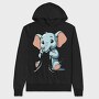 Baby Elephant, Hanorac Oversize Barbati (Unisex)