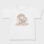 Baby Elephants With Flowers Two, Tricou Copii