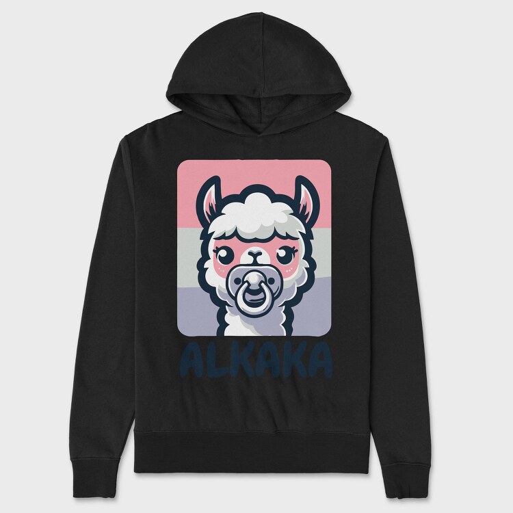 Baby Llama Alkaka, Hanorac Oversize Barbati (Unisex)