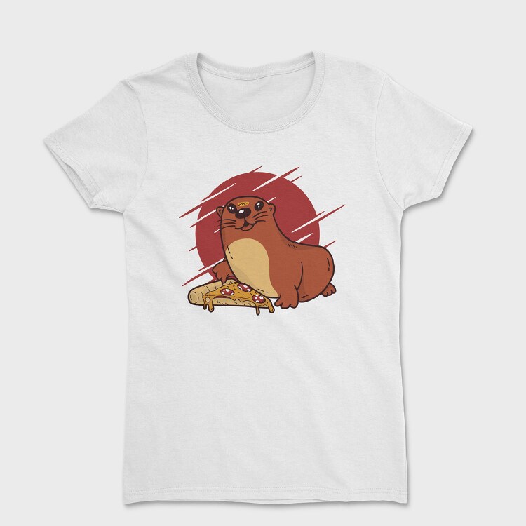 Baby Otter Pizza, Tricou Femei