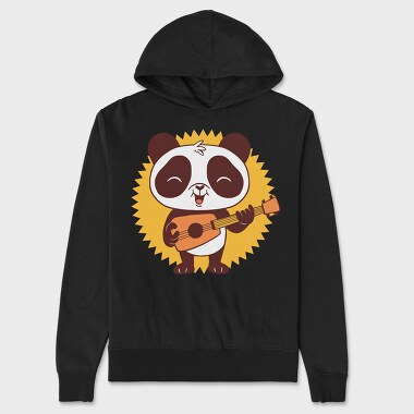 Baby Panda, Hanorac Oversize Barbati (Unisex)