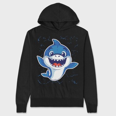 Baby Shark, Hanorac Oversize Barbati (Unisex)