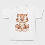 Baby Tiger Watercolor, Tricou Copii