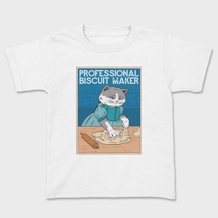 Baker Cat Biscuit Maker, Tricou Copii