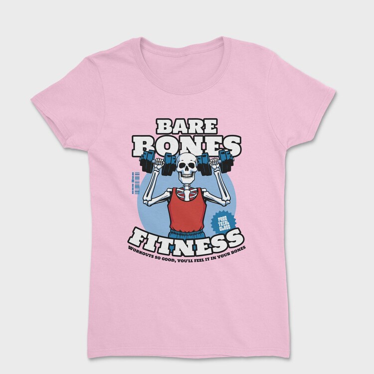 Bare Bones Fitness Trend, Tricou Femei