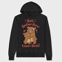 Bear Brothers Cute Animals Big Bear Brother Knows Best, Hanorac Oversize Barbati (Unisex)