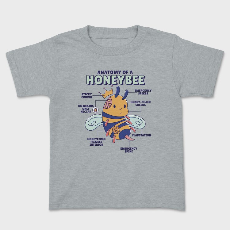Bee Anatomy, Tricou Copii
