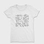Bees And Plants Flowers, Tricou Femei