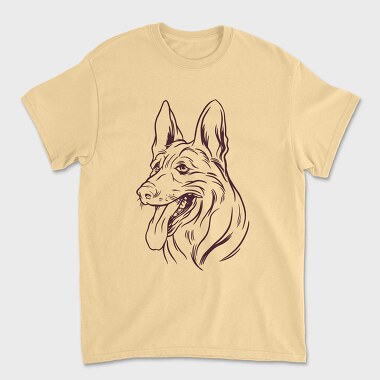 Belgian Shepherd, Tricou Barbati (Unisex)