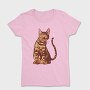 Bengal Cat Realistic, Tricou Femei