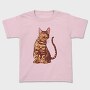 Bengal Cat Realistic, Tricou Copii