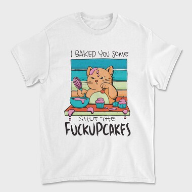 Cupcake Cat, Tricou Barbati (Unisex)