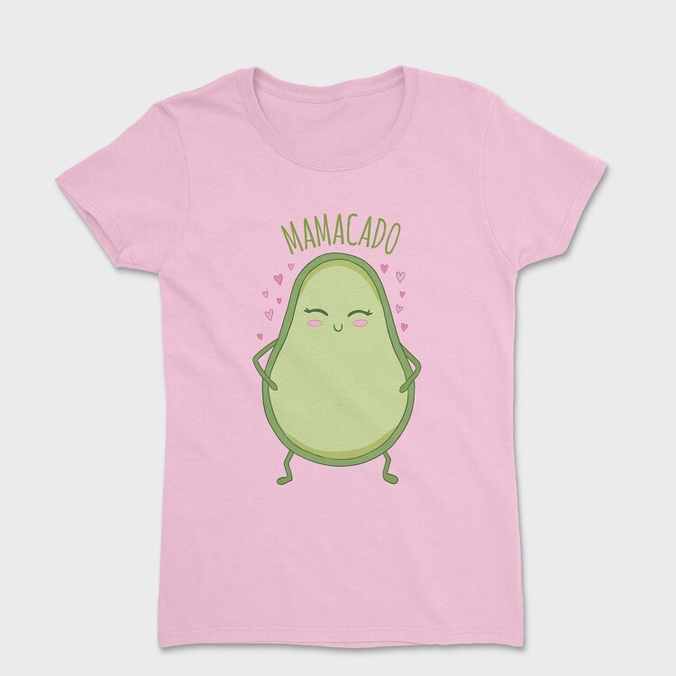 Cute Avocado Mom Mamacado Pt, Tricou Femei