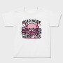 Cute Axolotl Reading, Tricou Copii