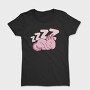 Cute Axolotl Sleeping, Tricou Femei