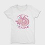 Cute Baby Axolotl Anime I Whatch O Lotl, Tricou Femei