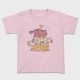 Cute Cat Pile, Tricou Copii