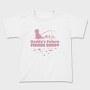 Cute Child Fishing Pink Daddy S Future Fishing Buddy Girl, Tricou Copii