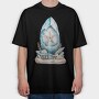 Starfish Ocean Clipart, Tricou Oversize Barbati (Unisex)