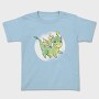 Cute Dragon Watercolor, Tricou Copii