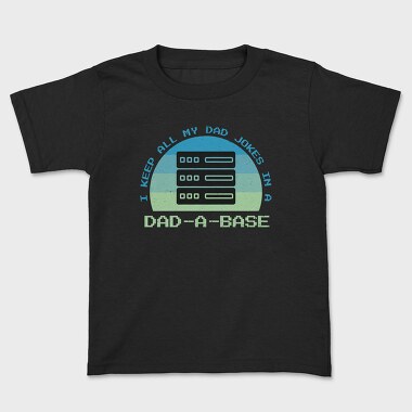 Dad Jokes Technology Sunset, Tricou Copii