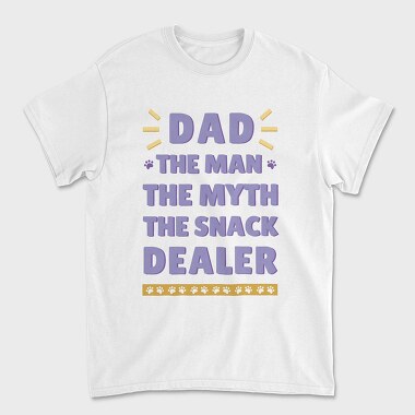 Dad Snack Dealer, Tricou Barbati (Unisex)
