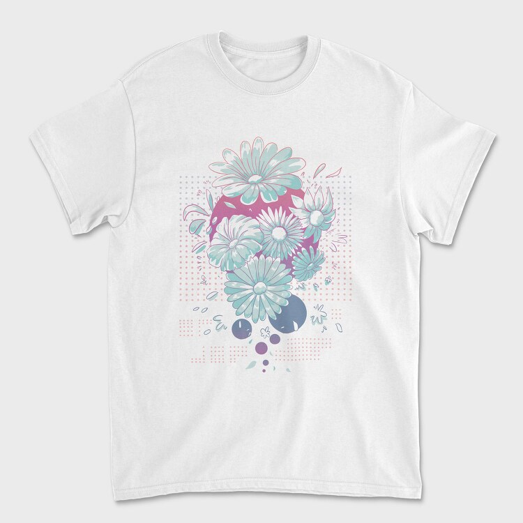 Daisy Flowers, Tricou Barbati (Unisex)