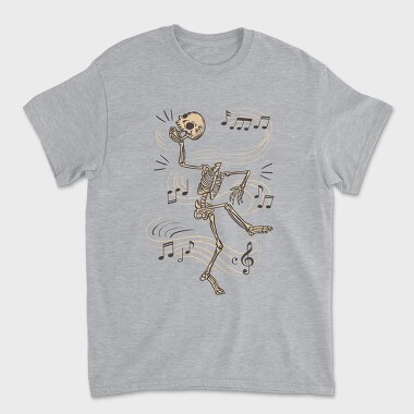 Dancing Skeleton Headless, Tricou Barbati (Unisex)