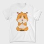 Cute Guinea Pig Yoga, Tricou Barbati (Unisex)