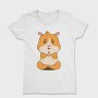 Cute Guinea Pig Yoga, Tricou Femei