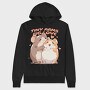 Cute Hamster Animal Friends Warm Hugs, Hanorac Oversize Barbati (Unisex)