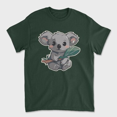 Cute Koala Australian Eucaliptus, Tricou Barbati (Unisex)