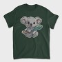 Cute Koala Australian Eucaliptus, Tricou Barbati (Unisex)