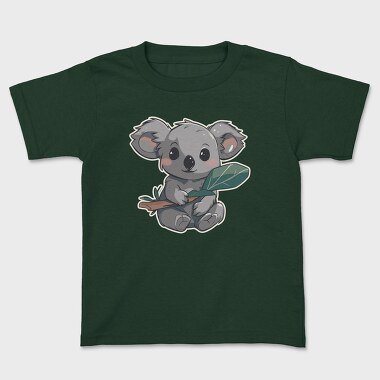 Cute Koala Australian Eucaliptus, Tricou Copii