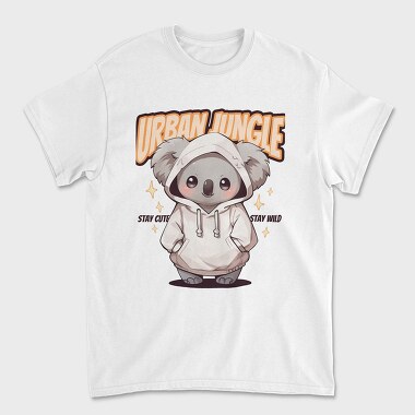 Cute Koala Urban, Tricou Barbati (Unisex)